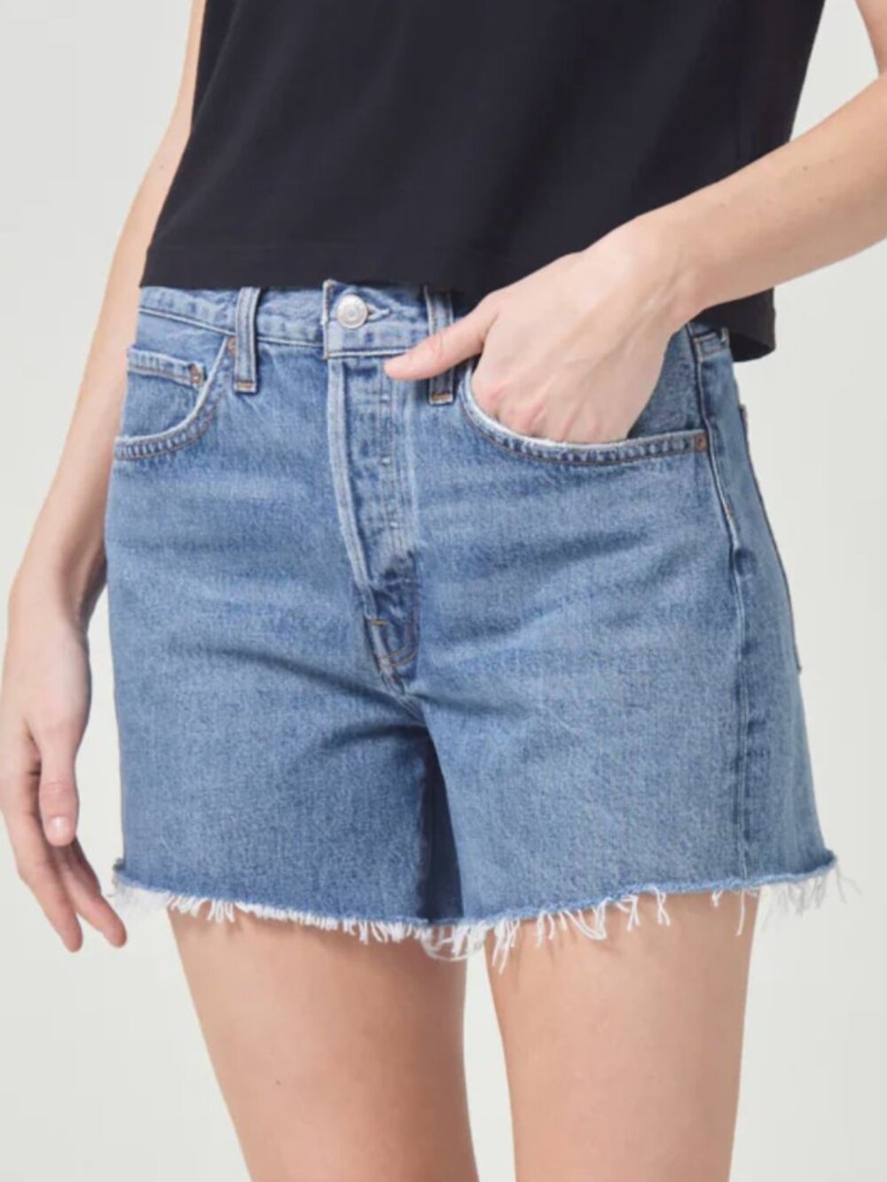 AGOLDE Parker Long Short In Skywave Sz 31 - NWT!!